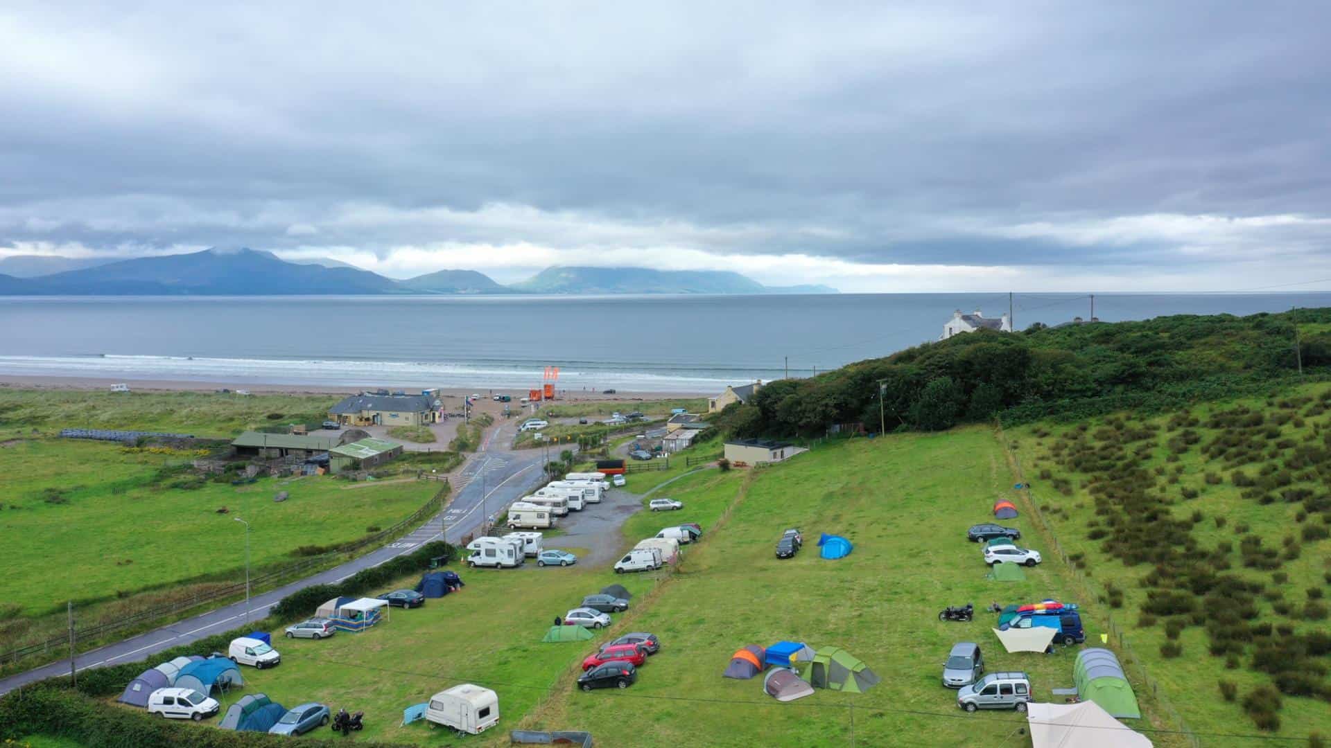 Inch Beach Camping | Campsite Kerry | Inch Beach Campsite